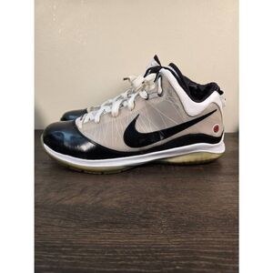 Nike Air Max Lebron 7 VII P.S. Playoff 2009 White Red Black 408758-101 Size 15